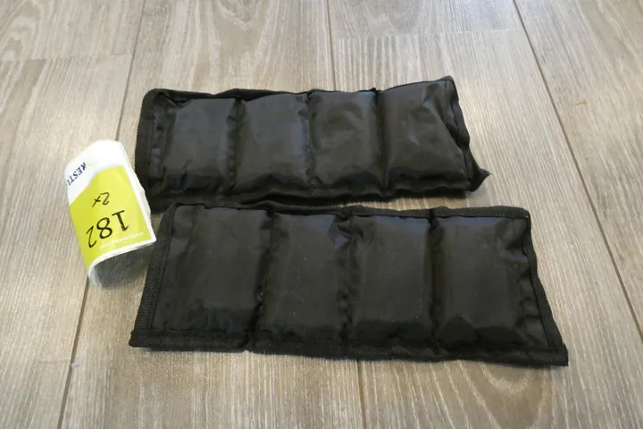 2x Movit Gewichtsmanschetten, schwarz